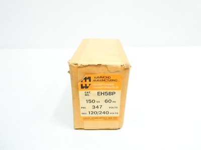 Hammond EH5BP Voltage Transformer 150va 347v-ac 120/240v-ac