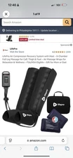 LifePro Air Compression Recovery System with Heat, 8-Chamber Massager