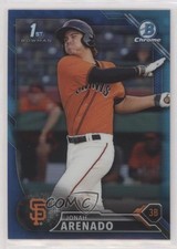 2016 Bowman Chrome Prospects Blue Refractor 134/150 Jonah Arenado #BCP240 0c6