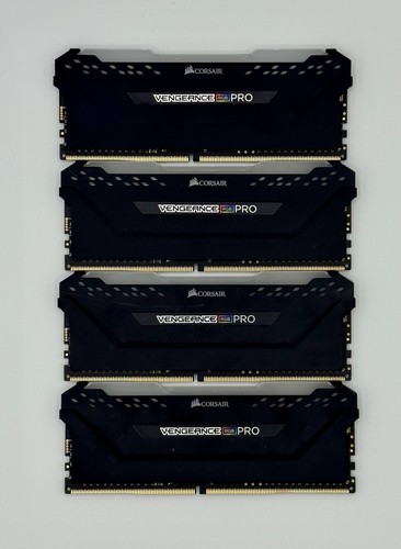 Corsair VENGEANCE RGB PRO 32GB (4 x 8GB) DD4 DRAM 3000MHz C15 Memory Kit