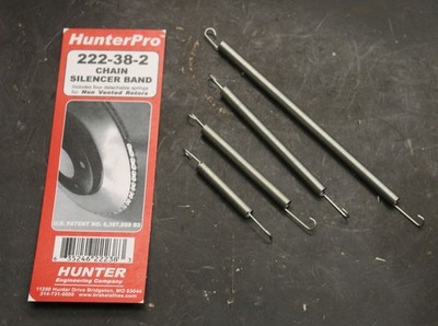 4 Springs for Hunter 222-38-2 Chain Silencer Band Kit for  Ammco Brake Lathes