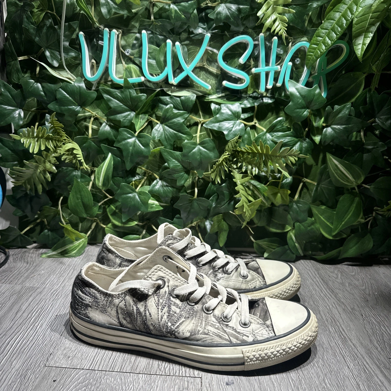 Scarpe basse Converse Chuck Taylor All Star donna raso floreale OX 559864C taglia 8