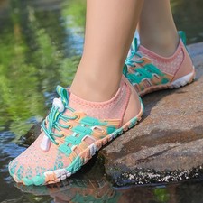 Kids Water Shoes Aqua Socks Barefoot Beach Swim Pool Quick Dry Lightweight US