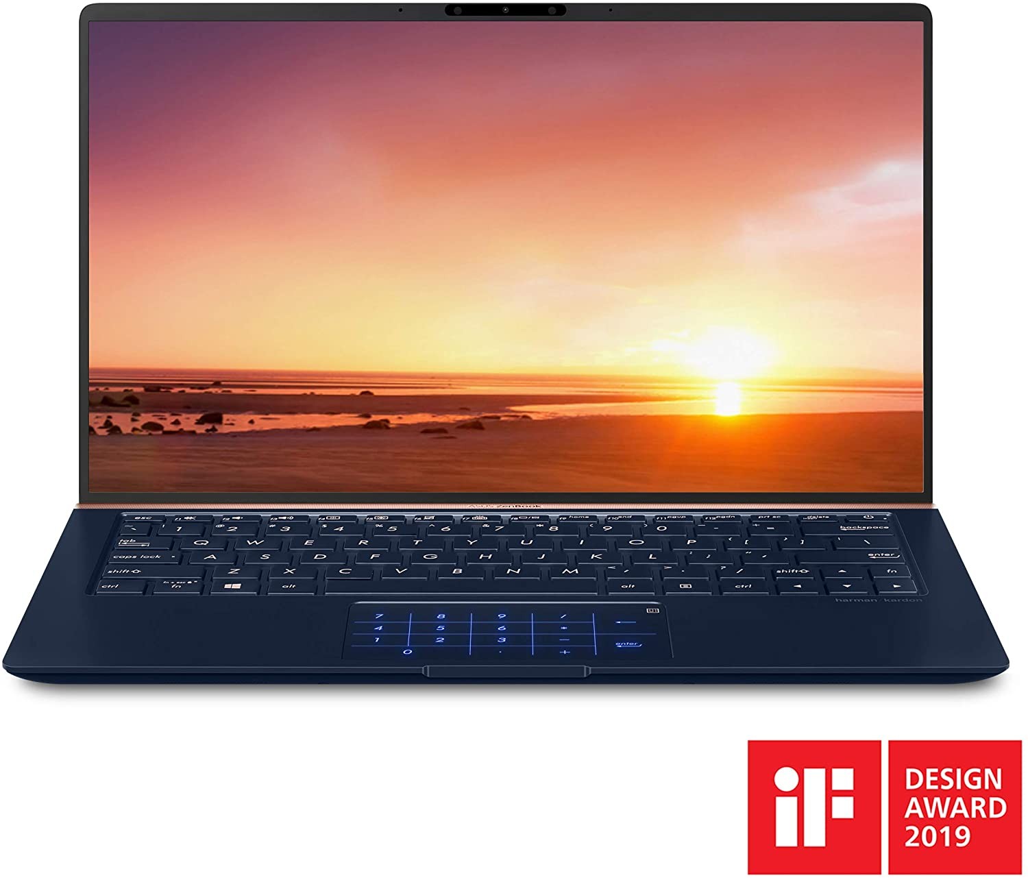 ASUS ZenBook, 13.3-Inch Laptop, with Intel Core i7 8th Gen., Windows 10 Pro