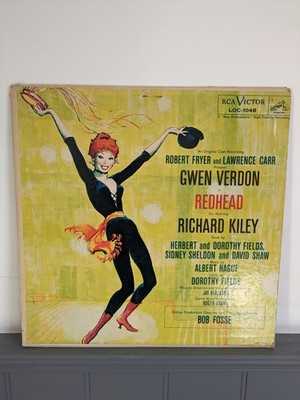 Redhead - Original Cast Vinyl LP Album Record RCA Victor - US - LOC-1048 EX