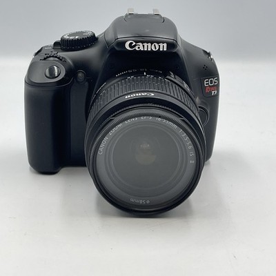 Canon EOS Rebel T3 DSLR Camera W/ EFS 18-55mm Lens | eBay