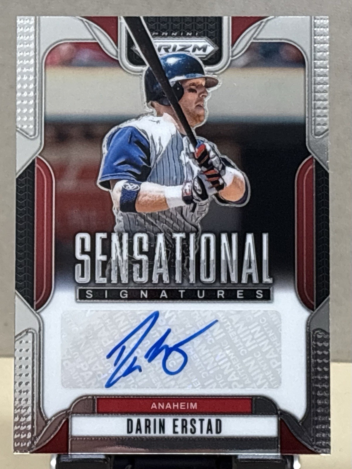2025 Panini Prizm Sensational Signatures Darin Erstad Auto Anaheim SS-DE