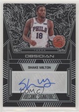 2019-20 Panini Obsidian Volcanic Signatures 52/99 Shake Milton #VS-SMT Auto x3y