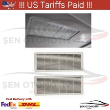 Schiebedach L&uuml;ftungsgitter f&uuml;r Mercedes W210, grau, 2tlg.