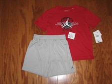 NIKE AIR JORDAN JUMPMAN Shirt Shorts 2 Pc Set Size 7 NWT