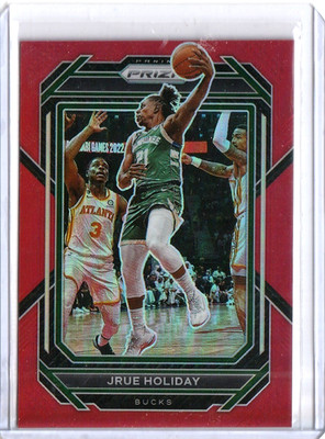 2022-23 Panini Prizm - Red Prizm /299 - Jrue Holiday #113