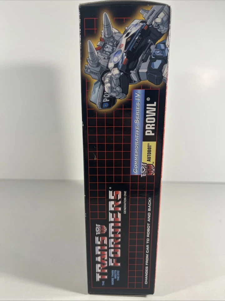 Hasbro Transformers G1 Commemorative Series IV Prowl Reissue Action Figure 2002 - Image 4 of 4