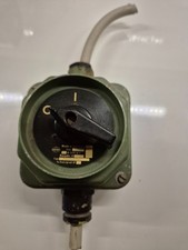 Starkstromschalter Kraftstromschalter 200A IP54 500V Schalter VEB DDR Elgero