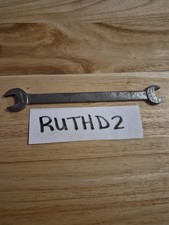 Vintage Wizard 7/16" 1/2" Open End Wrench H2174 Made In USA