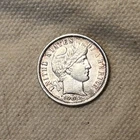 1905 P Barber Silver Dime UNC Details Cleaned