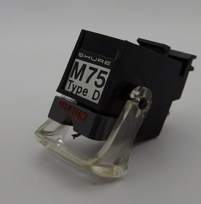 Shure M 75 Type D Tonabnehmer System Dual klick  + Pfeifer N 75 G Diamant Nadel
