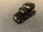VINTAGE BLACK Hot Wheels Kenworth 76 Big Rig Model Toy Car 1:64 Scale 1988