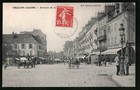 CPA Chalon-sur-Saone, Avenue de la ..., Grand Cafe de la Terrasse 1911 