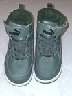 Winterliche Kinder-Sneaker Puma Rebound Joy Fur Inf in der Farbe Khaki Gr.26