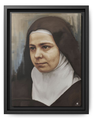 St. Elizabeth of the Trinity, OCD, Framed Portrait