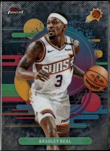 2025-26 Topps Finest Bradley Beal Rare Red/Black Geometric /5 NBA