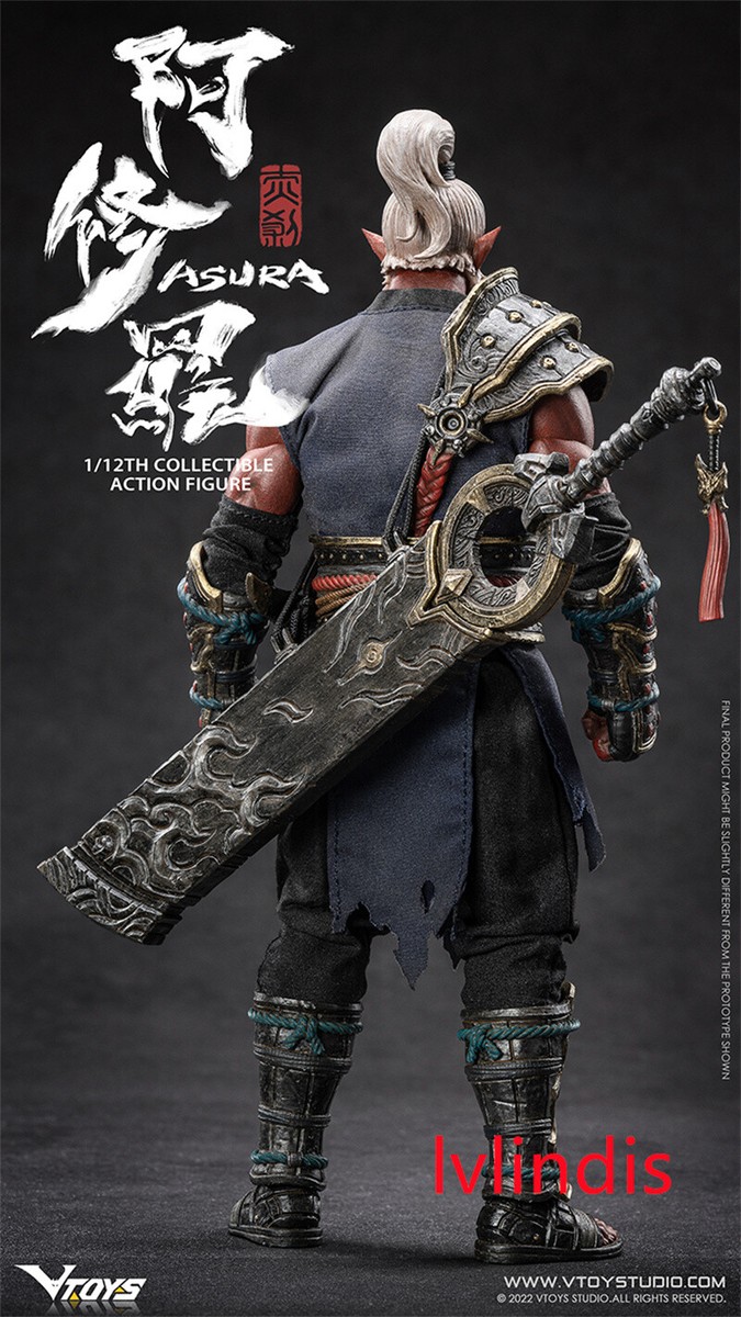 INSTOCK VTOYS 1/12 VSD006 Asura Chi Sha 赤刹 Action Figure 17CM