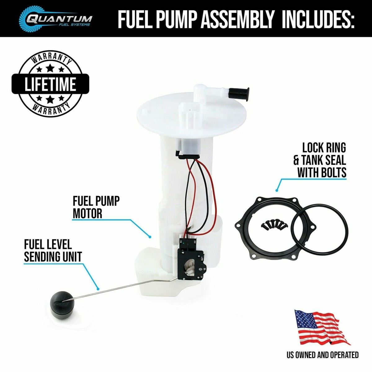 Kawasaki Mule 4000 KAF620 09-20 Fuel Pump Module Assembly +Tank