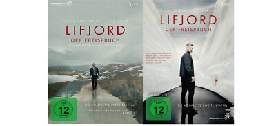 Lifjord - Der Freispruch - (Staffel 1+2 / die komplette Serie) - 5 DVD - 2 Boxen
