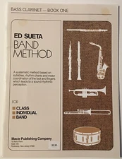 Ed Sueta Band Method BASS CLARINET Book One 1 for Class Individual Band NEW