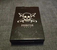 Skull And Boards Skatebaord Four Star Playing Cards, 52 Cards 2 Jokers, CrailTap