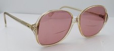 Vintage Zimco Eden Translucent Oval Sunglasses Hong Kong FRAMES ONLY