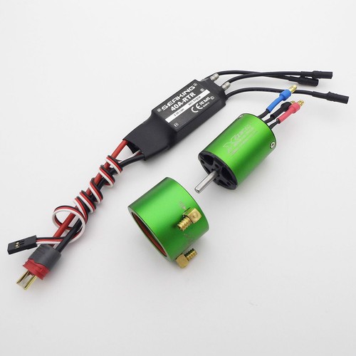 2835 KV3300 Brushless Motor Water Cooling 40A ESC fr RC BoatsMONO Yacht Jet Pump - Picture 13 of 17