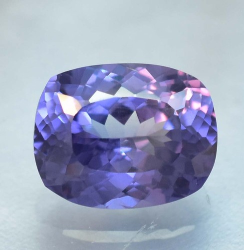 16.90 Ct Natural AAA+ Color Changing Alexandrite Cushion Cut Loose Gem Certified - Picture 5 of 8