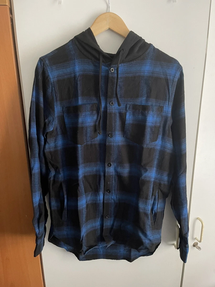 Flannel sale hoodie pacsun