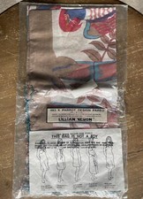 NOS Vintage LILLIAN VERNON Parrot Design Sarong Pareo