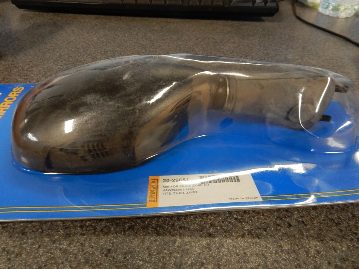NOS Emgo Right Mirror Kawasaki 1998 1999 ZX600 900 Ninja 56001