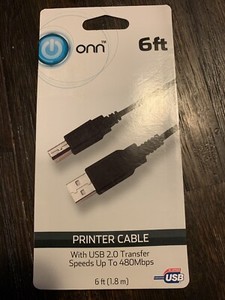 onn printer cable