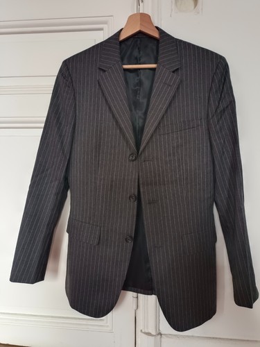 Yohji Yamamoto, 90s Vintage Yohji Yamamoto Durban A.A.R two-piece grey striped suit