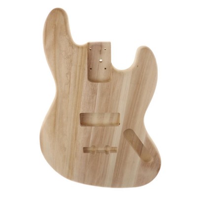 Unfertige E-Gitarre Körper hohl Ahorn Gitarre weißes Fass für JB Style