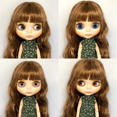 Nude Blythe Factory Jointed Doll Hair Color Cocoa No Dress No Accessories