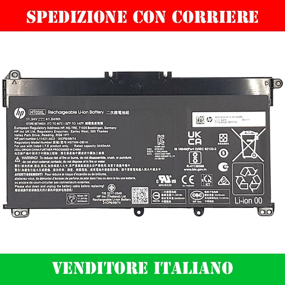 BATTERIA ORIGINALE PER HP 14-BK011NL 14-BK052NA 14-BK061ST