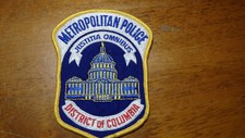 vintage DISTRICT  COLUMBIA mets  collectible OBSOLETE shoulder   PATCH    BX 2#6