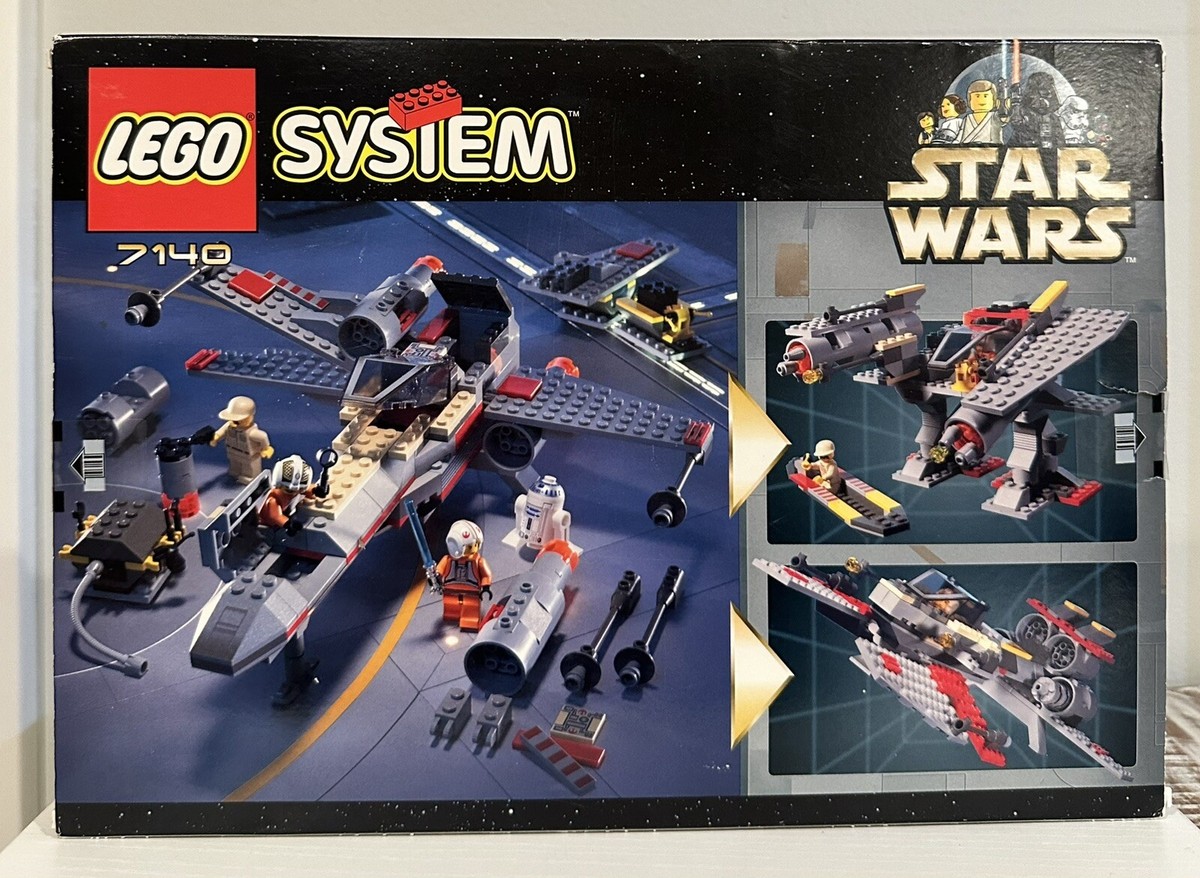 DAMAGED BOX) New Sealed LEGO Star Wars: X-wing Fighter (7140
