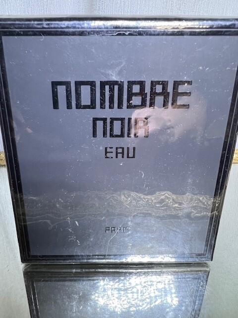 Nombre Noir Shiseido edp 60 ml. Rare vintage 1982 original edition