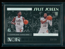 Donovan Mitchell Darius Garland 2022-23 Panini Noir Split Screen #276 19/25