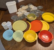 Assorted Lot Of Vintage Tupperware