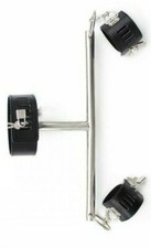 Ciostrittivo harness con collare manette cavigliere set kit bondage fetish sexy