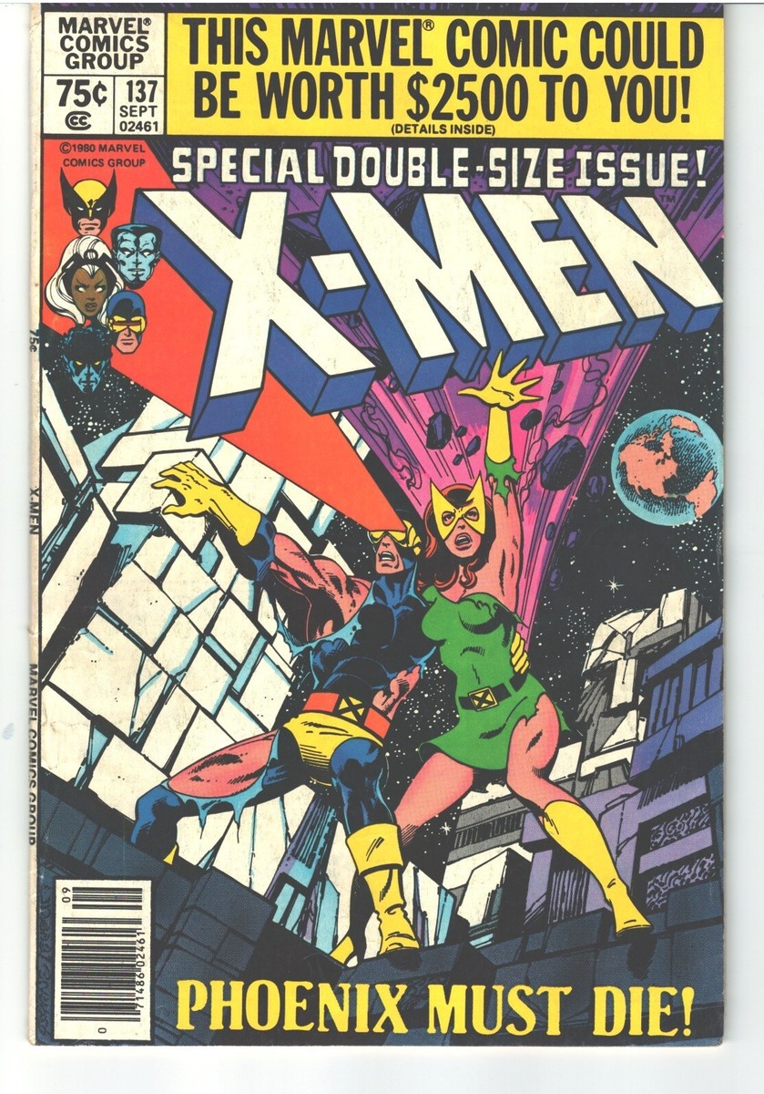 X-MEN　アメリカ版　未開封 X-Men Phoenix Must Die 137 7.5 VF- Marvel Comics Special Double