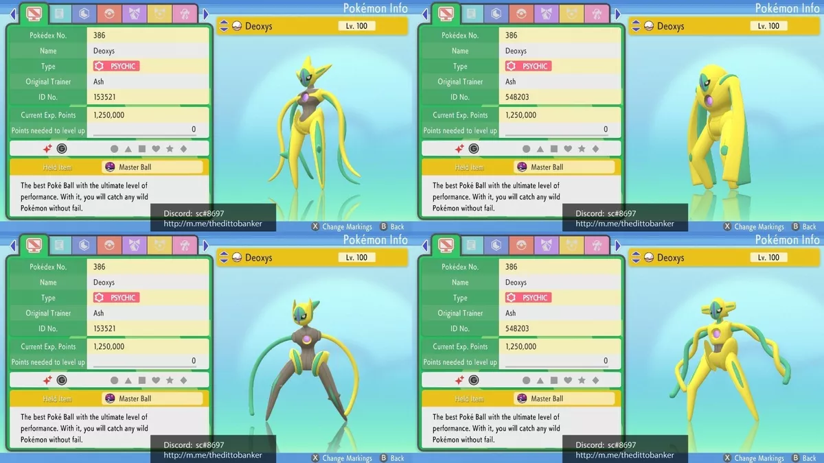 How To Find (& Catch) Every Shiny Deoxys Form in Pokémon GO