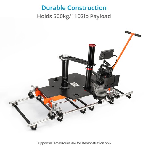 Jeu de roues de piste Proaim pour chariot de porte/plateforme quad super caméra - Photo 6 sur 7